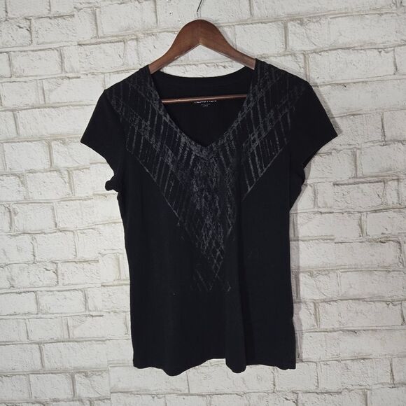 Kenneth Cole Reaction black tee - Picture 2 of 11